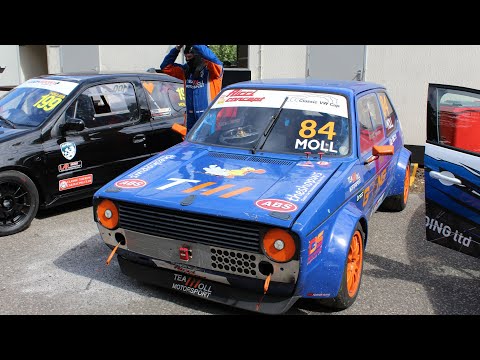 Cadwell Park 2023 - Race 1 - Tim Moll - VW Golf Mk1 Berg Cup