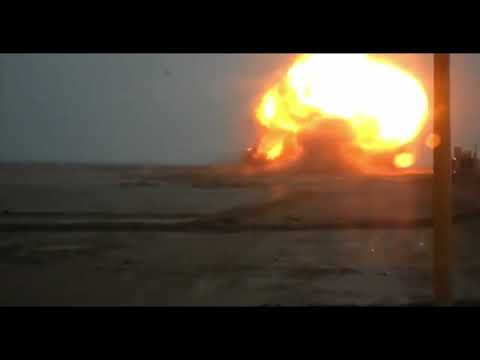 45 Kilograms of C4 Exploding