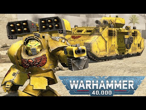 Imperial Fists vs Death Guard of Nurgle! - Ultimate Mod Warhammer 40K | Men of War: Assault Squad 2