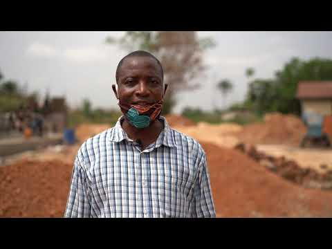 Mercury international hands over the Early Childhood Development Centre site, Moyamba junction