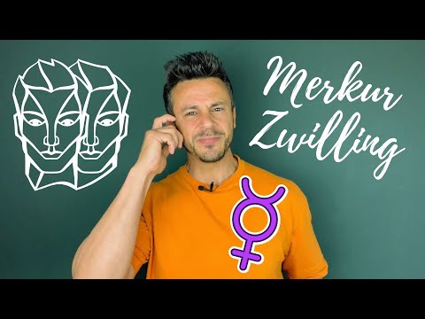 MERKUR im Zwilling / 3. HAUS Planet der KOMMUNIKATIONSFÄHIGKEIT Horoskop Grundlagen Astrologie