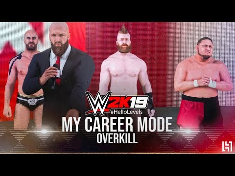 WWE 2K19 My Career Mode Gameplay Walkthrough Part 16 - Overkill