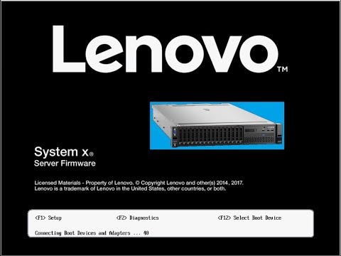 Lenovo x3650 M5 (5462) Normal Reboot, including slow POST