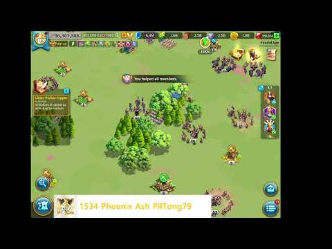 [Rise of Kingdoms]War Report Review  in Heroic Anthem. 1534,1208vs1786,2070.