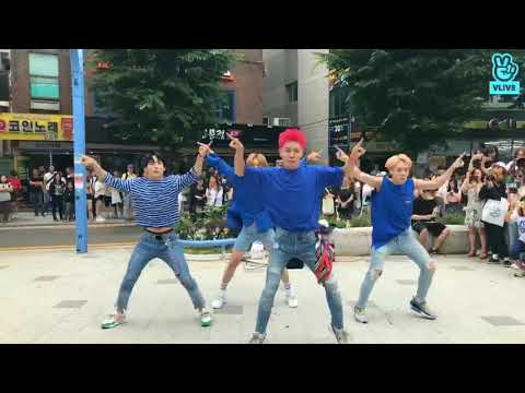 [180609] V-Live A.C.E Busking (Hongdae) - Take Me Higher