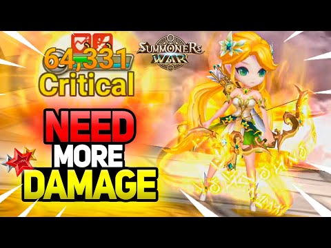 Team with 3-STAR Monster Who can do HUGE Damage. Ardella in Summoners War