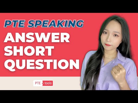 PTE SPEAKING: ANSWER SHORT QUESTION | PTE.TOOLS
