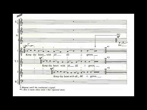 Op.61a « The path of the Just » - Knut Nystedt