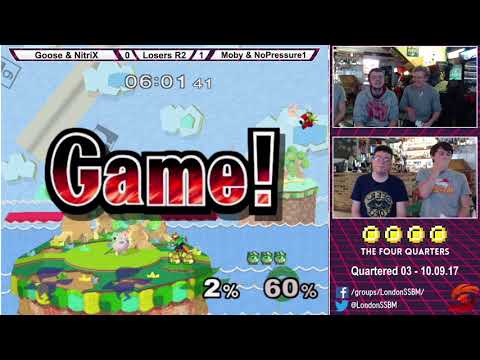 Quartered 3 - Goose & NirtiX vs Moby & NoPressure1 - Doubles - Losers R2