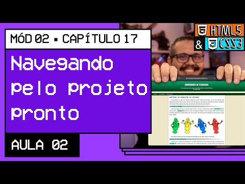O que vamos aprender no módulo 02 Curso em Vídeo HTML5 CSS3