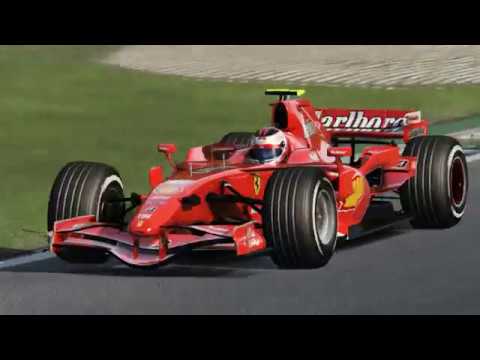 Assetto Corsa - 2018 vs. 2007 at Monza - Ferrari F1 Hotlap Comparison
