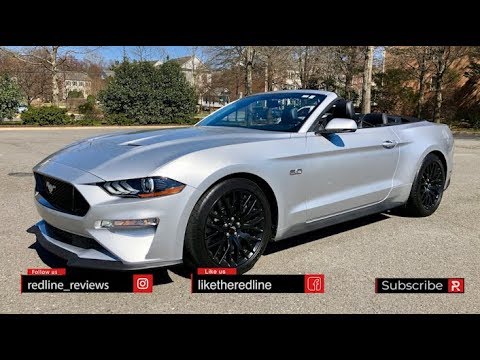 External Review Video YB9x7tS9q_I for Ford Mustang 6 (S550) facelift Convertible (2017)