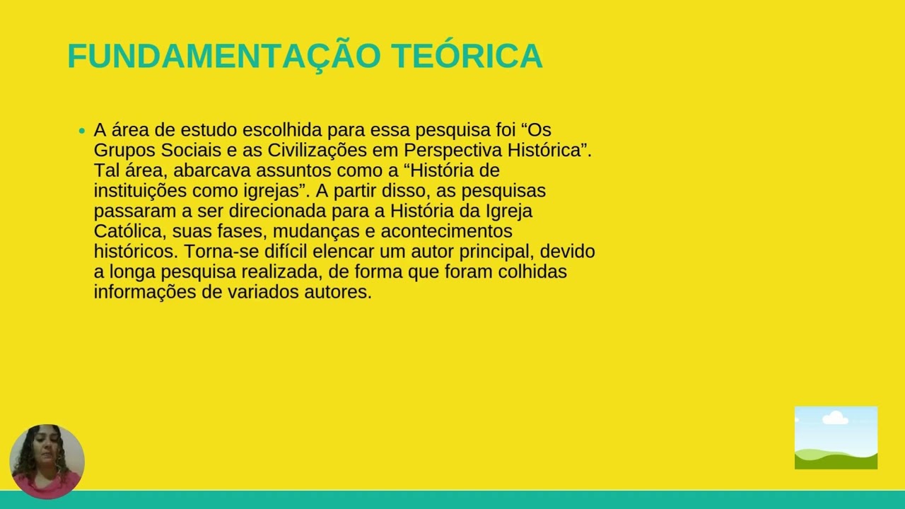 PROJETO DE ENSINO - SOCIALIZAÇÃO IGREJA CATÓLICA DO MUNDO AO BRASIL
