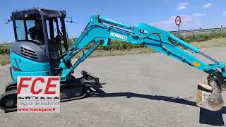 Купить мини-экскаватор Kobelco SK28SR-6E 1er Main Origine Française после аварии - Изображение 4 | Machineryline GE Мини-экскаватор Kobelco SK28SR-6E 1er Main Origine Française после аварии | Изображение 4 - Machineryline