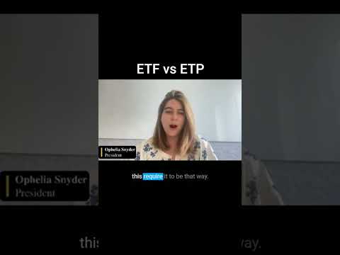 What's The Difference Between An ETF And An ETP?