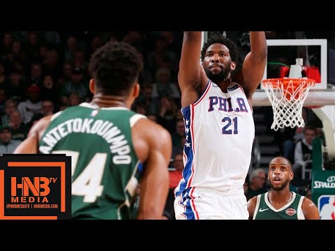 Milwaukee Bucks vs Philadelphia Sixers Full Game Highlights | March 17, 2018-19 NBA Season