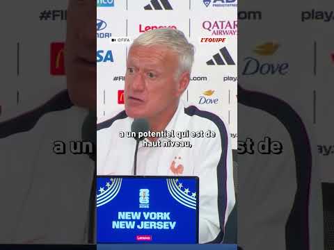 😅 Didier Deschamps a choisi son favori pour le Mondial... et ce n'est pas la France ! #shorts
