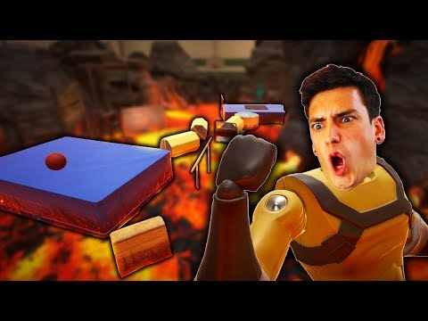 I'M A PARKOUR MASTER! *Don't Touch The Lava* (Hot Lava)