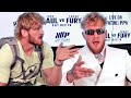 JAKE PAUL FULL ROUNDTABLE ON TOMMY FURY FIGHT; RIPS INTO CONOR MCGREGOR AND TALKS LOGAN VS TYSON