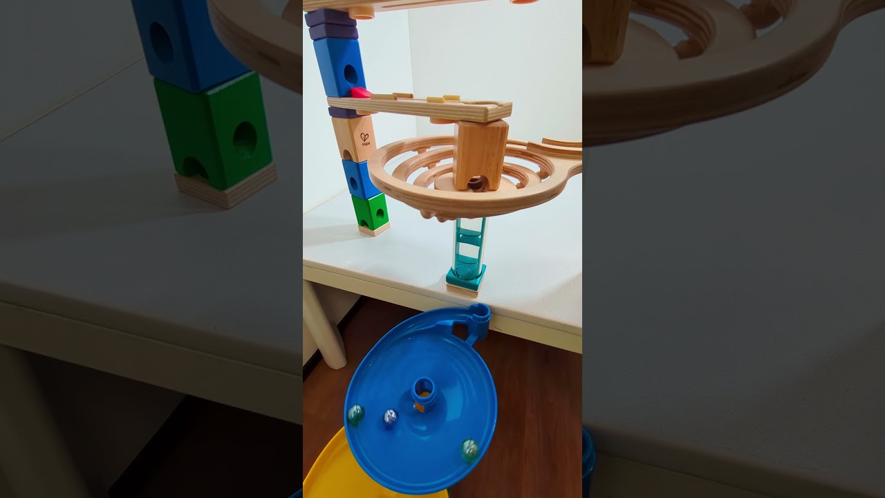 ボーネルンドくみくみスロープ#marblerun #marble #asmr #toys #haba #satisfying #bornelund