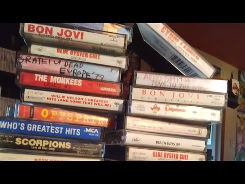 My Cassette collection! 80s,90s!Hard rock,metal,pop punk and more!