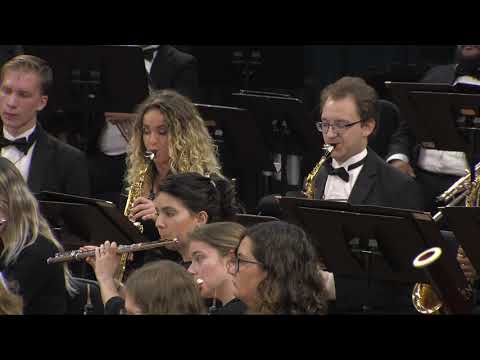 UNT Wind Symphony: Jeff Tyzik - Three Latin Dances (2018)