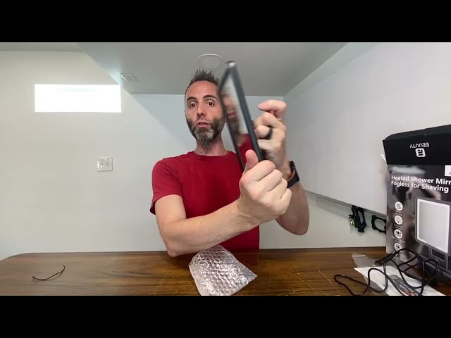 Best Fogless Shower Mirror for Shaving - product in use