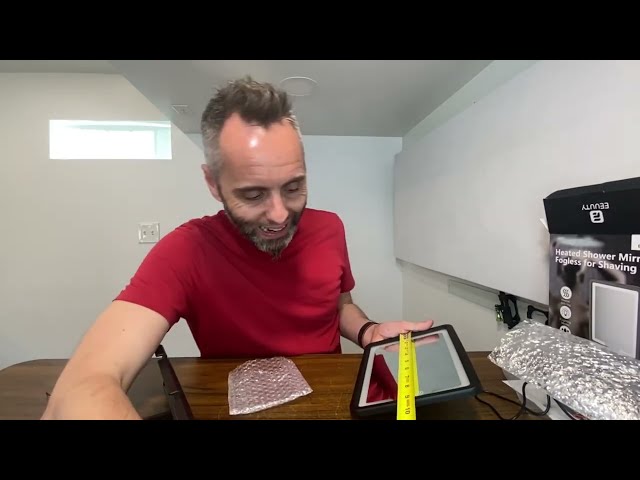 Best Fogless Shower Mirror for Shaving - alternate angle