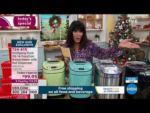 HSN | Chef Wolfgang Puck Holiday Prep 10.19.2020 - 09 AM