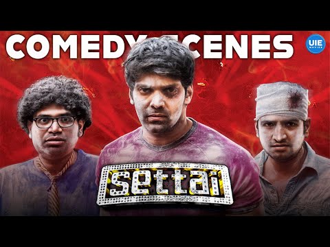 Santhanam Got The Best Room | Settai Comedy Scenes | Arya | Prem G | Hansika | Anjali