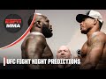UFC Charlotte Predictions: Rozenstruik vs. Almeida & Smith vs. Walker | ESPN MMA