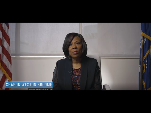 Mayor-President Sharon Weston Broom Discusses UREC Urban Garden Senior Village