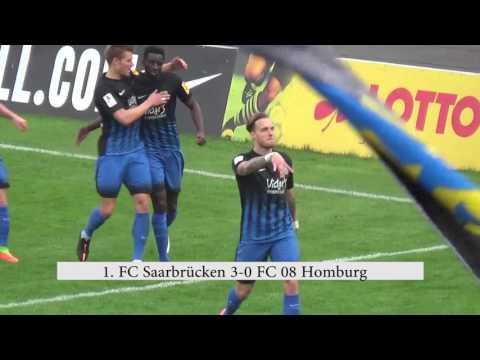 1. FC Saarbrücken - FC 08 Homburg| Spielzusammenfassung Saarlandpokal Halbfinale 16/17