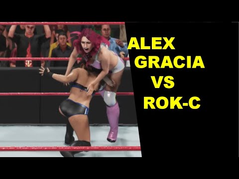 WWE 2K19 Alex Gracia vs Rok-C - Knockout Match