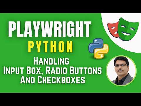 Playwright with Python Pytest Mouse Hover Right Click Double Click Drag Drop Session 12