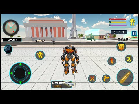 Rhino Robot Games - Robot Wars - Android Gameplay