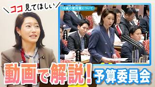 本人が動画で解説！「18歳の壁」対策の参議院予算委員会質疑｜2026年3月19日