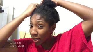 Starter Locs on A Taper Cut with Shaved Sides 365 Day Loc Journey Challenge Vlog #1