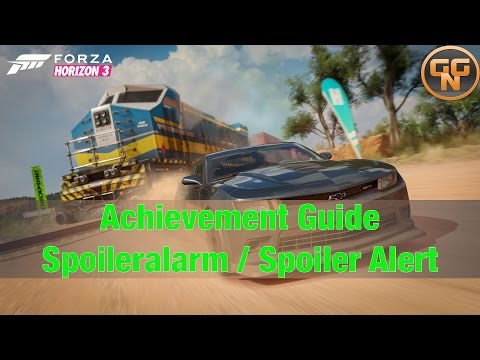 Achievement Guide Forza Horizon 3 - Spoileralarm - Spoiler Alert - Deutsch - German