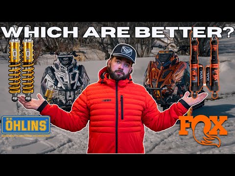 OHLINS VS FOX | Best Snowmobile Suspension?