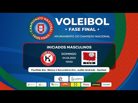 CLUBE K x CV OEIRAS - FASE FINAL INICIADOS MASCULINOS 2023 - 3º/4º LUGAR