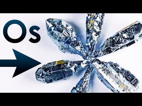 Osmium - Das dichteste Metall der Erde!