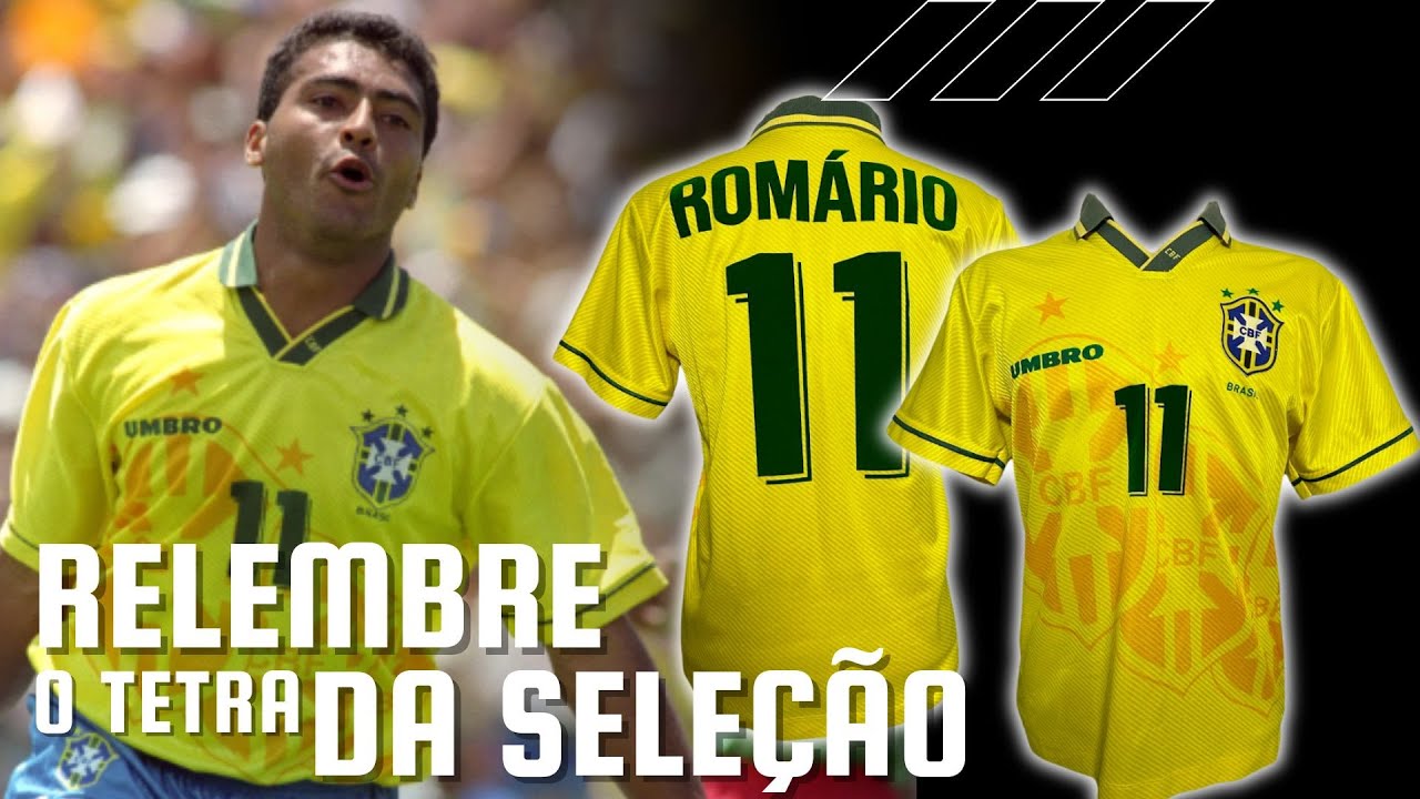 ROMÁRIO, O MELHOR JOGADOR DO MUNDO EM 1994!