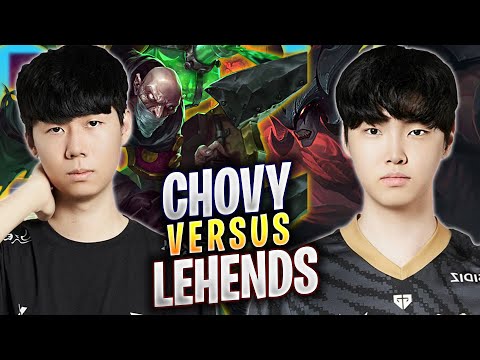 CHOVY vs LEHENDS! - GEN Chovy Plays Aatrox TOP vs GEN Lehends Singed! | Season 2023