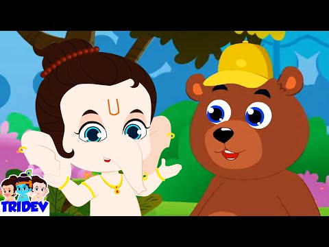 Ek Mota Bhalu, एक मोटा भालु, Hindi Rhyme for Kids by Tirdev