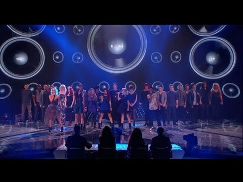 Finalists fill the stage - The X Factor 2011 Live Final (Full Version)