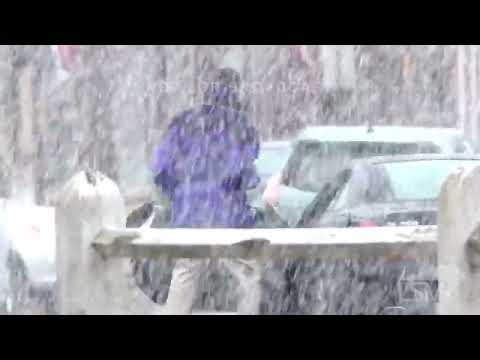 03-09-2020 Falmouth, MA - Snow Showers On Cape Cod