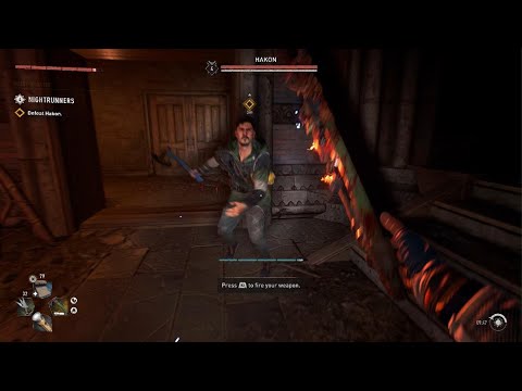 Hakon Boss Fight Pt 1 (Hard Difficulty) | Dying Light 2: Stay Human | PS5