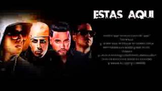 Estas AQui   Daddy Yankee, Nicky Jam, Zion y J Alvarez Video Con Letra ROMANTICO 2015