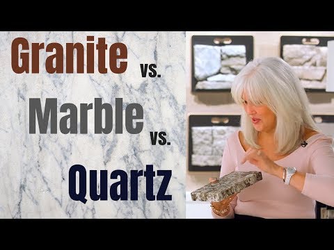 Quartz vs Granite vs Marble: How to choose the right countertop